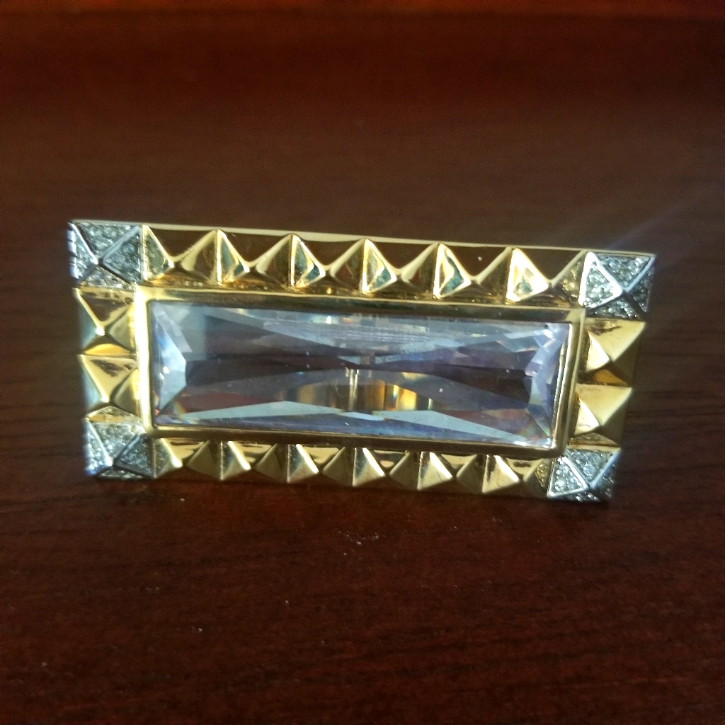 Noir Jewelry 2-Finger Statement Ring 45$